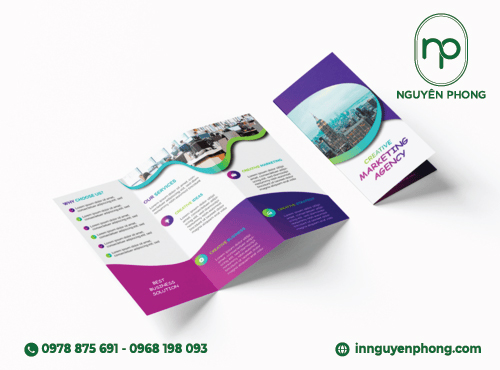 Brochure giúp cung cấp những thông tin quan trọng nhất tới khách hàng, đối tác